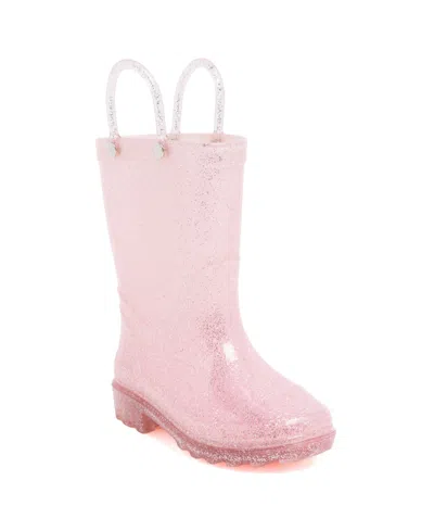 Macy's Babies' Toddler Girls' Svea Unicorn Printed Rain Boots In Pink