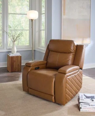 Macy's Tolin Power Motion Zero Gravity Recliner In Gray
