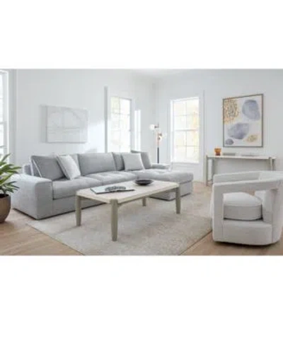 Macy's Tycer Fabric Sectional Collection Created For Macys In Grey