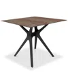 Macy's Vela Outdoor Side Table In Brown