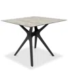 Macy's Vela Outdoor Side Table In Gray