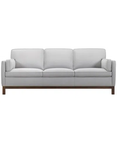 Macy's Virton 87" Fabric Track Arm Sofa In Gray