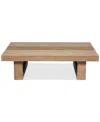 Macy's Vivid Outdoor Coffee Table In Light Brown