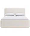 Macy's Wallen King Bed In White