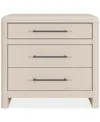 Macy's Wallen Nightstand In White