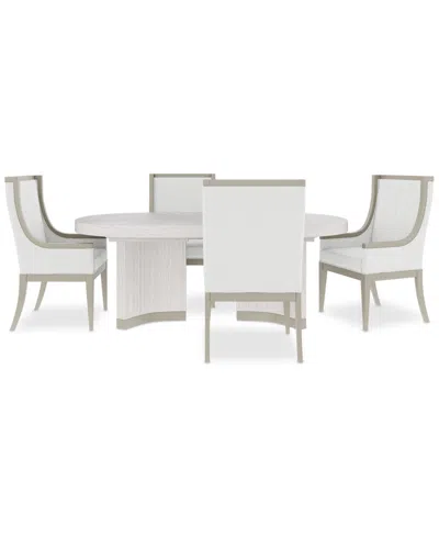 Macy's Warlington 5 Pc. Dining Set (table & 4 Host Chairs) In No Color