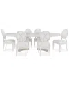 MACY'S WARLINGTON 9 PC. DINING SET (TABLE & 8 SIDE CHAIRS)