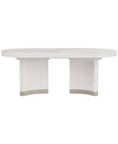 Macy's Warlington Dining Table In Platinum Drift