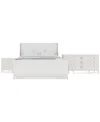 Macy's Warlington King 3 Pc. Set (bed, Dresser & Nightstand) In No Color
