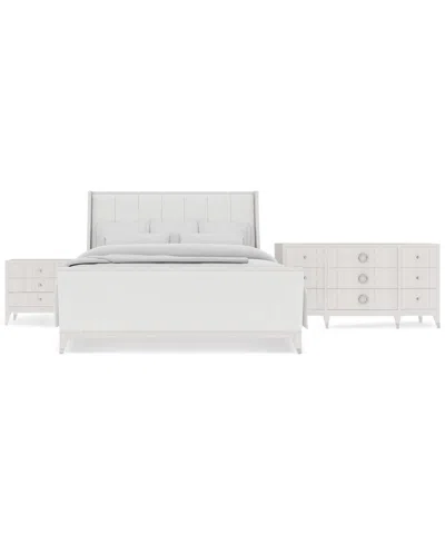 MACY'S WARLINGTON KING 3 PC. SET (BED, DRESSER & NIGHTSTAND)