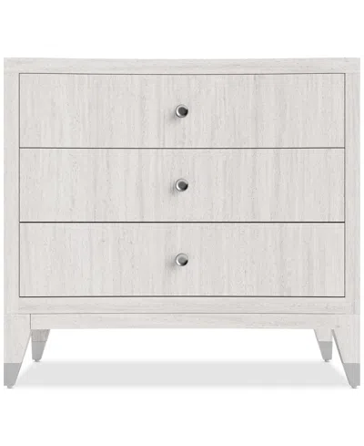 Macy's Warlington Nightstand In Platinum Drift