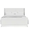 Macy's Warlington Queen Bed In White