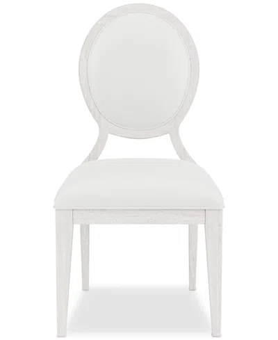 Macy's Warlington Side Chair In Platinum Drift