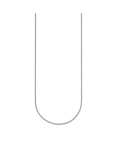 Macy's Macys Wheat Chain 20 Necklace In Platinum In White