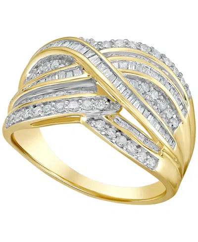 Macy's White Diamond Ring (1 Ct. T.w.) In 10k White Gold