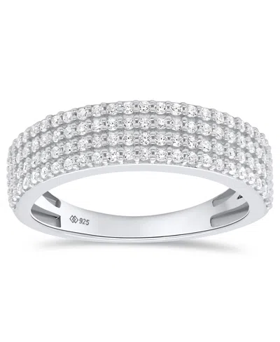 Macy's White Diamond Ring (1/2 Ct. T.w.) In Sterling Silver