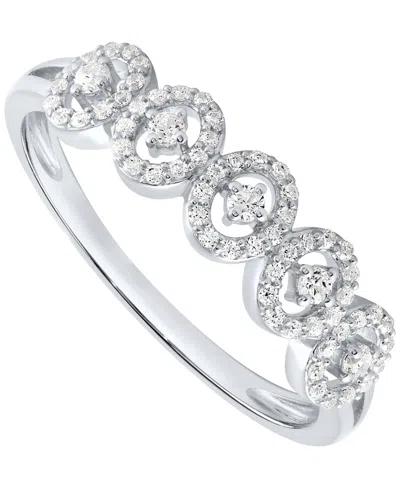 Macy's White Diamond Ring (1/5 Ct. T.w.) In 10k Yellow Gold (also In 10k White Gold) In Multi