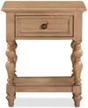 Macy's Willowmere 1 Drawer Nightstand, Created For .