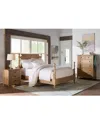 Macy's Willowmere 3-pc Queen Bedroom Set (bed, Nightstand, Chest) Created For . In Brown