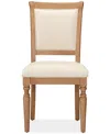 Macy's Willowmere Dining Chair With Upholstered Seat, Created For .
