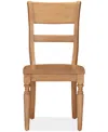 Macy's Willowmere Dining Chair With Wood Seat, Created For .