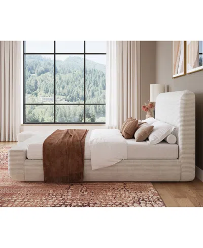 Macy's Wisteria King Bed In White