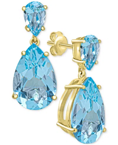 Macy's Women's Drop Earrings In Sterling Silver