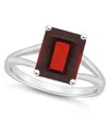 Macy's Women's Garnet (4 Ct.t.w.) Ring In Sterling Silver In Garnet