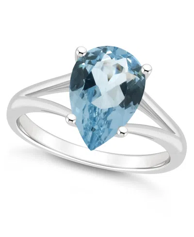 Macy's Women's Sky Blue Topaz (3-2/3 Ct.t.w.) Ring In Sterling Silver