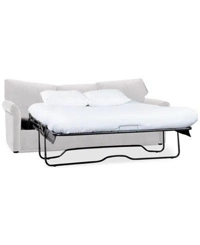 Macy's Closeout! Wrenley 88" Fabric Queen Sleeper Sofa, Created For  In Amici Oyster