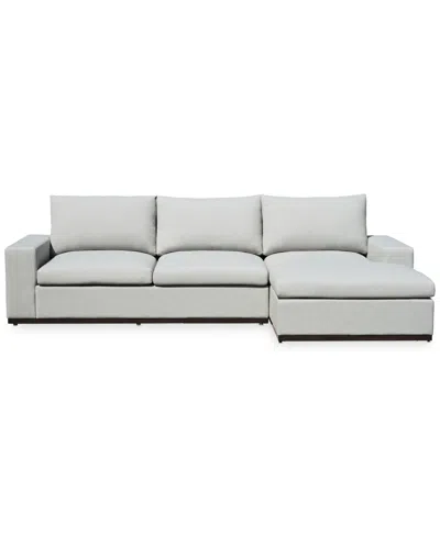 Macy's Wyatt Outdoor Sofa In Gray
