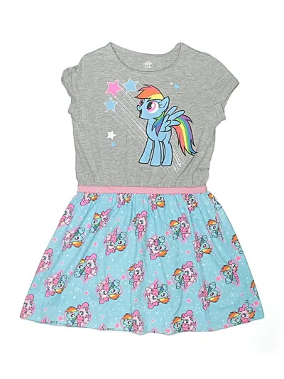 Pre-owned Mad Engine Kids' Dress In Gray