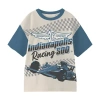 Mad Engine Indianapolis Little & Big Kid Boys Crew Neck Short Sleeve Regular Fit Graphic T-shirt In Neutral