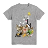 Mad Engine Little & Big Kid Boys Crew Neck Short Sleeve Regular Fit Looney Tunes Graphic T-shirt In Multi