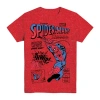 Mad Engine Little & Big Kid Boys Crew Neck Short Sleeve Regular Fit Spiderman Graphic T-shirt In Red