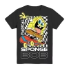 Mad Engine Little & Big Kid Boys Crew Neck Short Sleeve Regular Fit Spongebob Graphic T-shirt In Black
