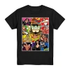 Mad Engine Little & Big Kid Boys Crew Neck Short Sleeve Regular Fit Wwe Graphic T-shirt In Black