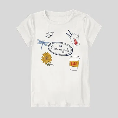 Mad Engine Little & Big Kid Girls Crew Neck Short Sleeve Regular Fit Graphic T-shirt In Gold