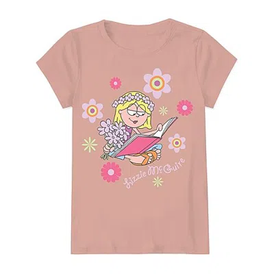 Mad Engine Little & Big Kid Girls Round Neck Short Sleeve Regular Fit Graphic T-shirt In Pink