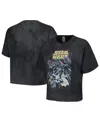 Mad Engine Men's And Women's Black Star Wars Comic Wars T-shirt In Black