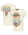 Mad Engine Men's And Women's Cream Distressed Guardians Of The Galaxy Retro Galaxy T-shirt In Cream
