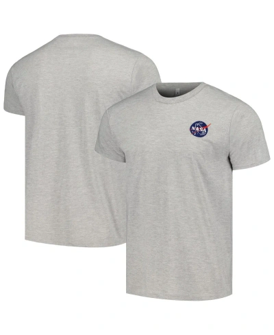 Mad Engine Men's And Women's Heather Gray Nasa T-shirt