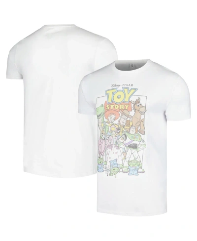 Mad Engine Men's And Women's White Toy Story Group T-shirt