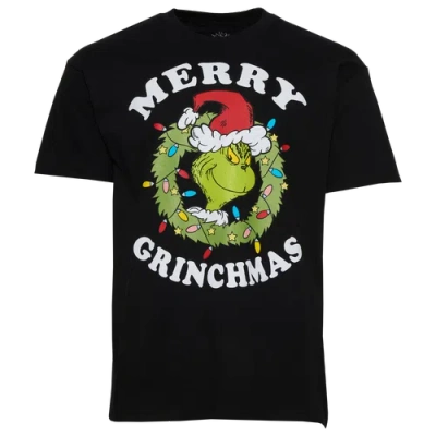 Mad Engine Mens  Merry Grinch T-shirt In Black