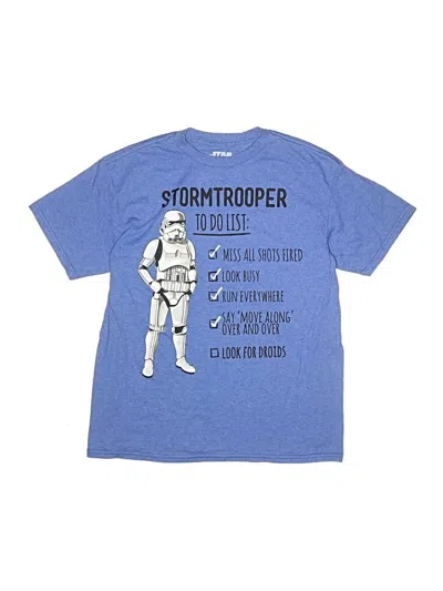 Pre-owned Mad Engine Kids' Short Sleeve T-shirt In Blue