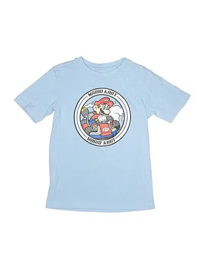 Pre-owned Mad Engine Kids' Short Sleeve T-shirt In Blue