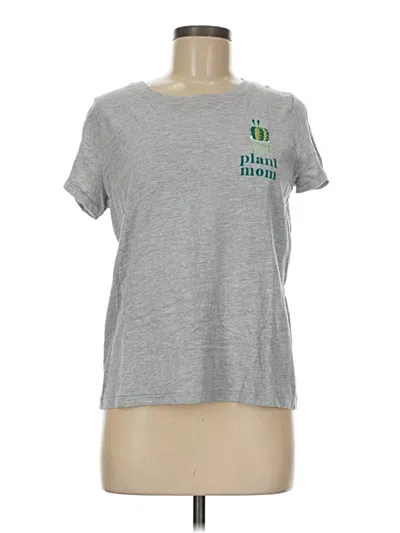 Pre-owned Mad Engine Short Sleeve T-shirt In Gray