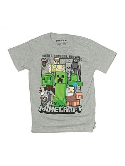 Pre-owned Mad Engine Kids' Short Sleeve T-shirt In Gray