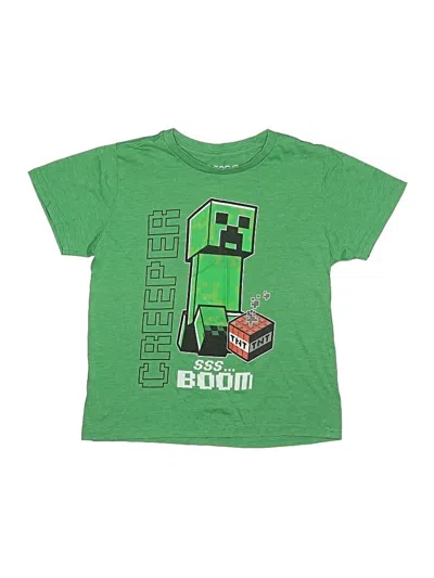 Pre-owned Mad Engine Kids' Short Sleeve T-shirt In Green