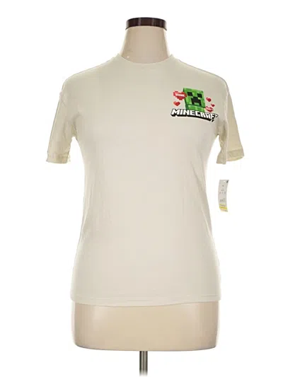 Mad Engine Short Sleeve T-shirt In Ivory